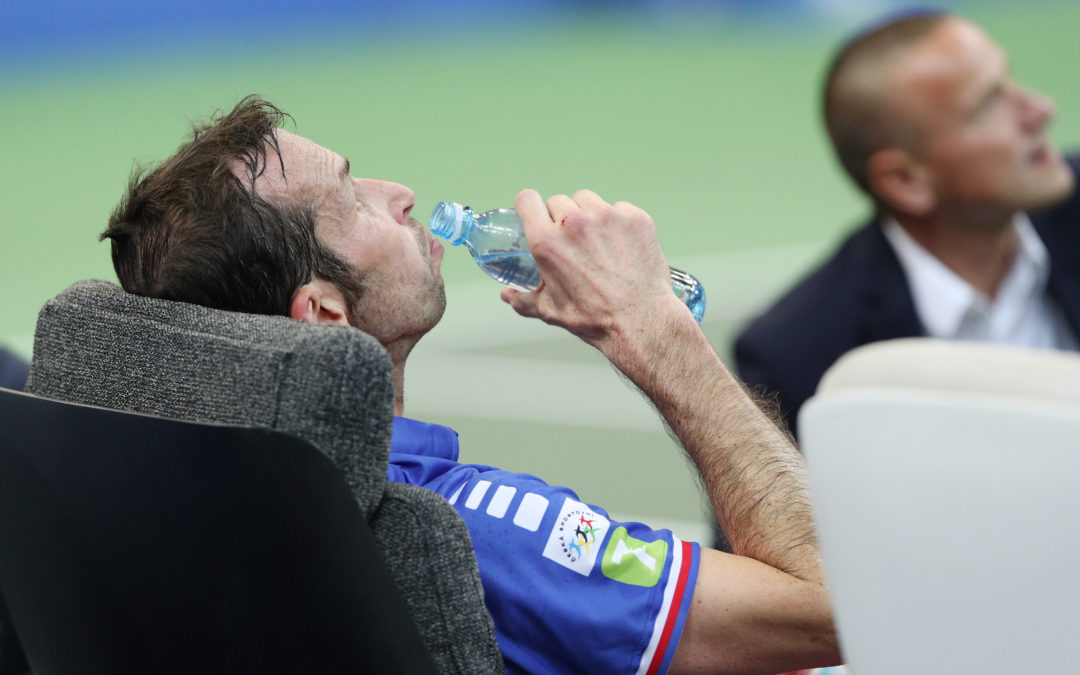 Emotive conclusion of Štěpánek End of Career. And HEAD Drinks was there.